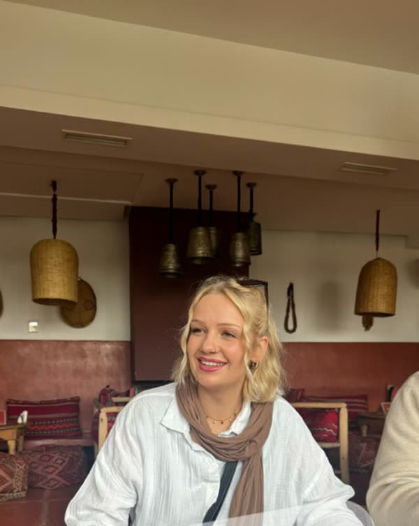 Céline Hilker — Erzieherin – begleitet das Team aus Lissabon
